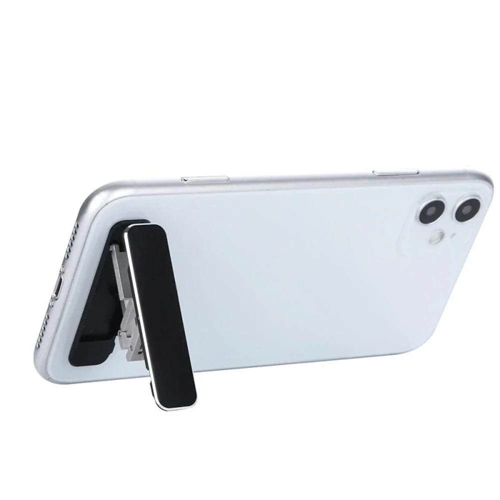 1PC Universal Mini Invisible Foldable Mobile Phone Stand Desktop Mount Material Holder Adjustable Angle